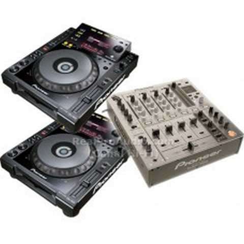 Pioneer CDJ-900 DJM-700S Bundle - 2x CDJ-900nxs 1x DJM-700S - FREE Case!